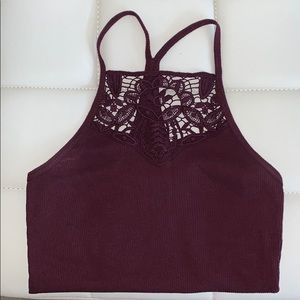 ⭐️RACER BACK LACE TANK TOP⭐️